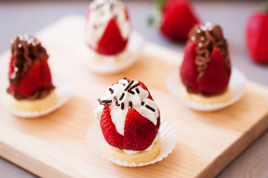 Strawberries 'n Cream Bites-10