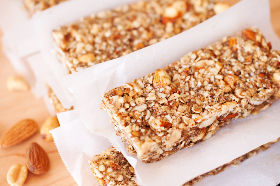 Crunchy Peanuts, Almonds, and Oats Bars-18