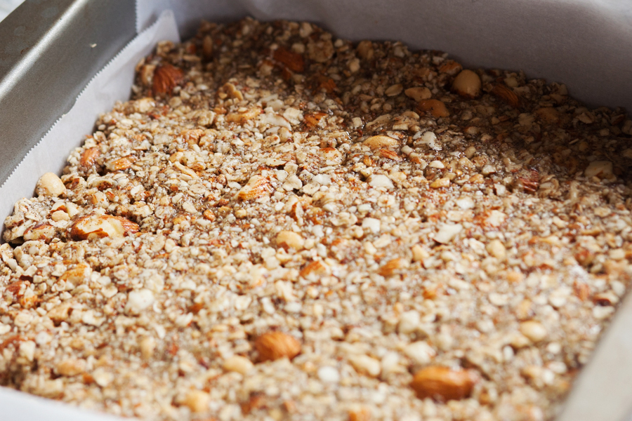 Crunchy Peanuts, Almonds, and Oats Bars-5