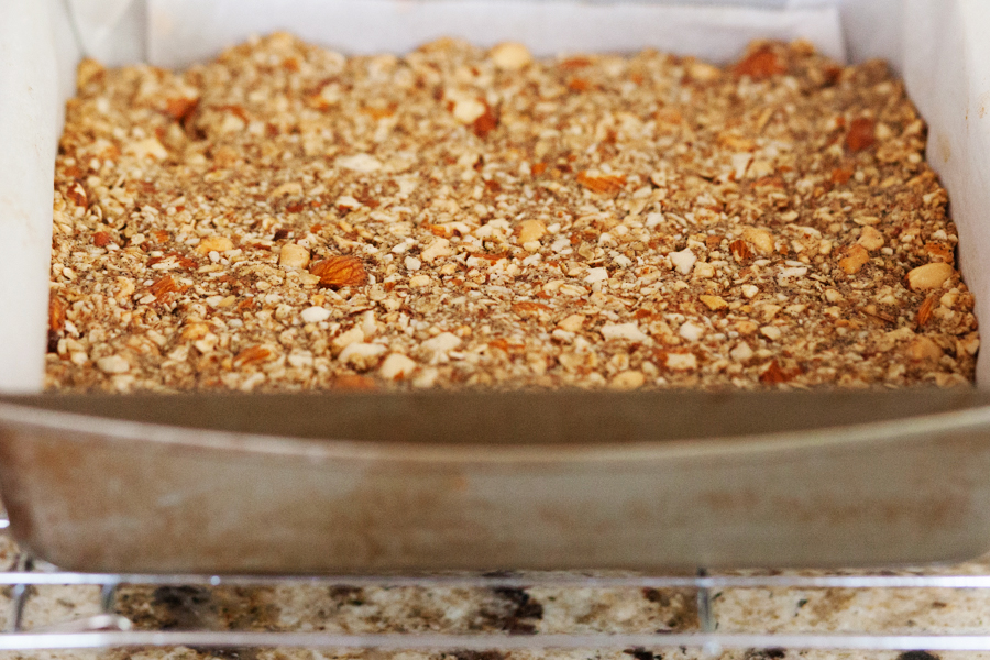 Crunchy Peanuts, Almonds, and Oats Bars-6