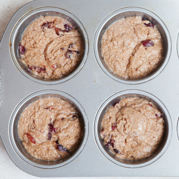 Jumbo Cherry Brown Butter Muffins-33