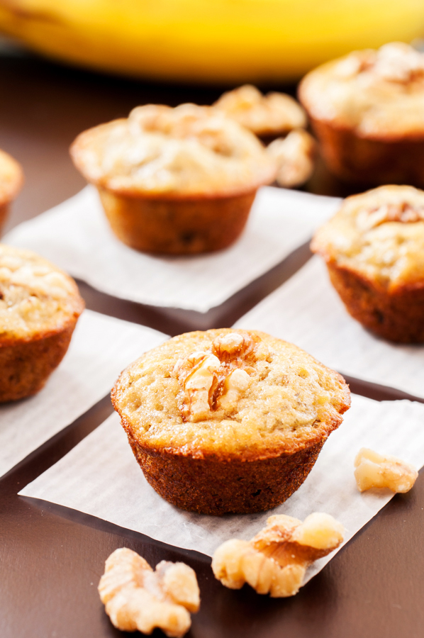 banana, walnut, muffin, the palace grill, santa Barbara