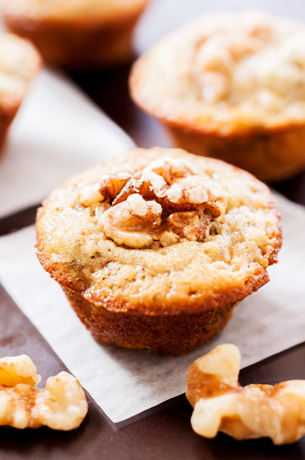 banana, walnut, muffin, the palace grill, santa Barbara