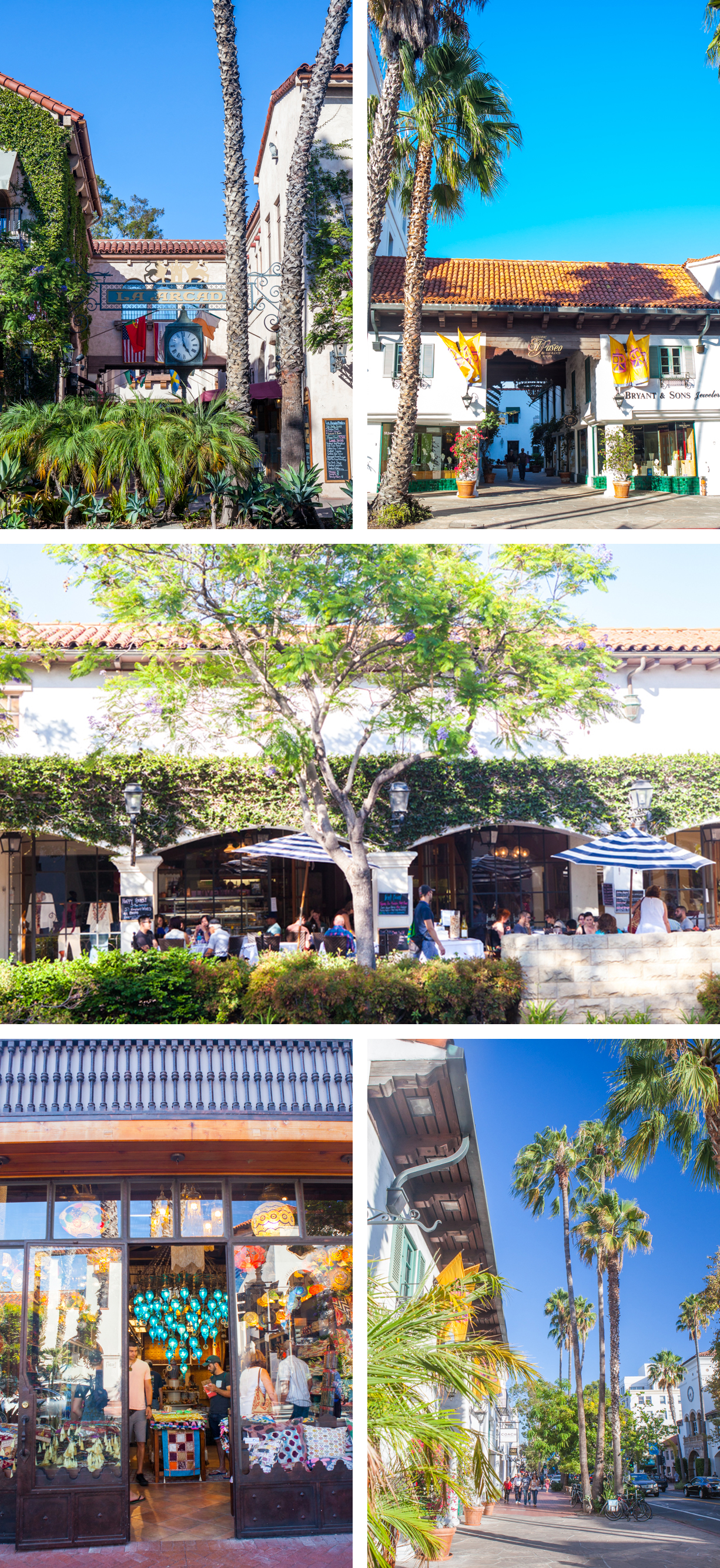 Santa Barbara, Butterfly Beach, Courthouse, Downtown, The Four Seasons