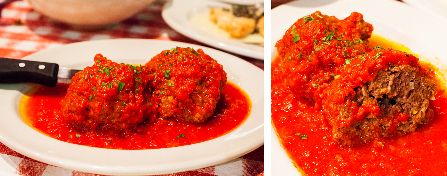 Buca di beppo, meatball