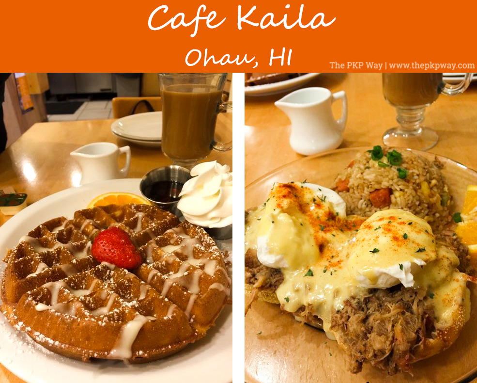 Oahu, Hawaii, Cafe Kaila, Waffles, Honolulu