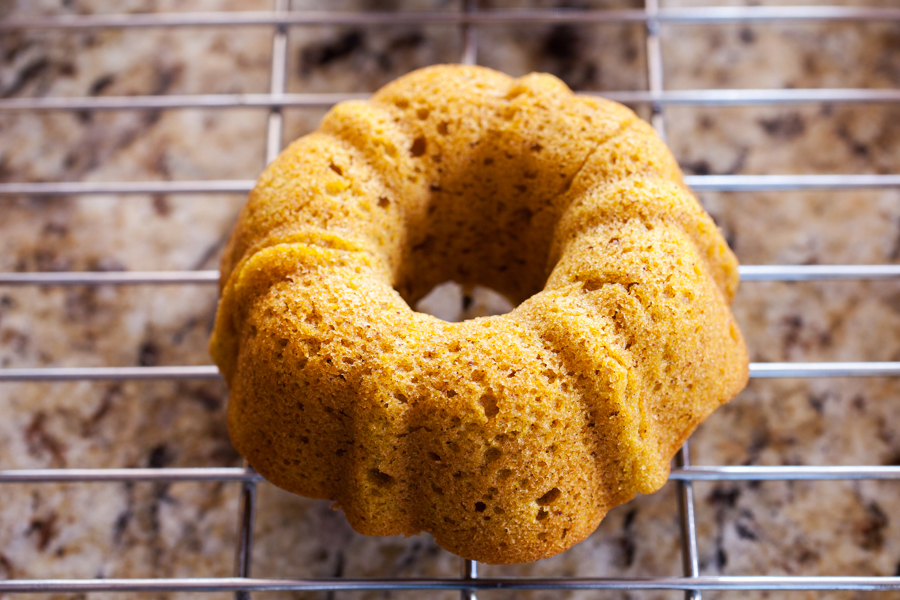 Brown butter baked pumpkin donut crullers. Who says you need a donut pan to bake donuts?