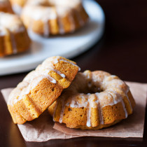 pumpkin donut, fall, baked donuts, brown butter, autumn