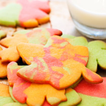 sugar cookies, fall, leaves, holiday baking, autumn