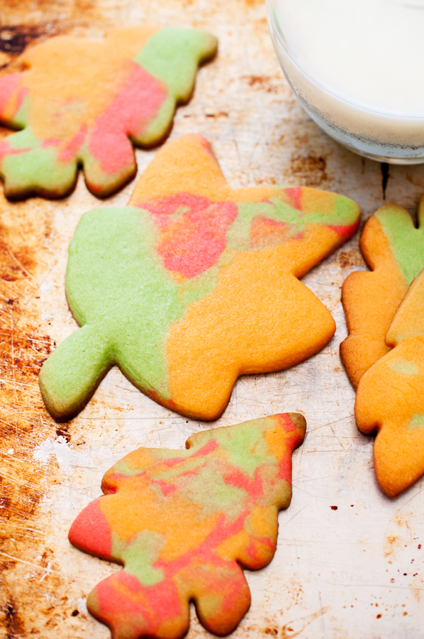 sugar cookies, fall, leaves, holiday baking, autumn