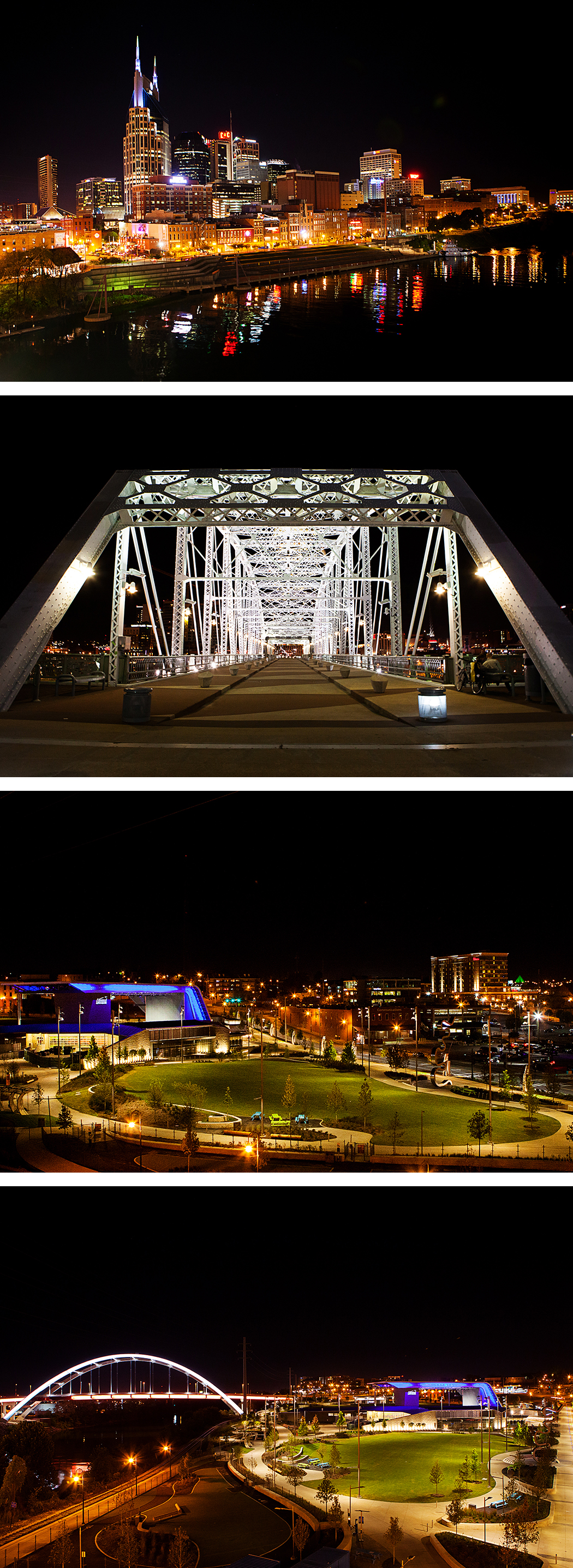 The John Seigenthaler Pedestrian Bridge | Nashville, Tennessee