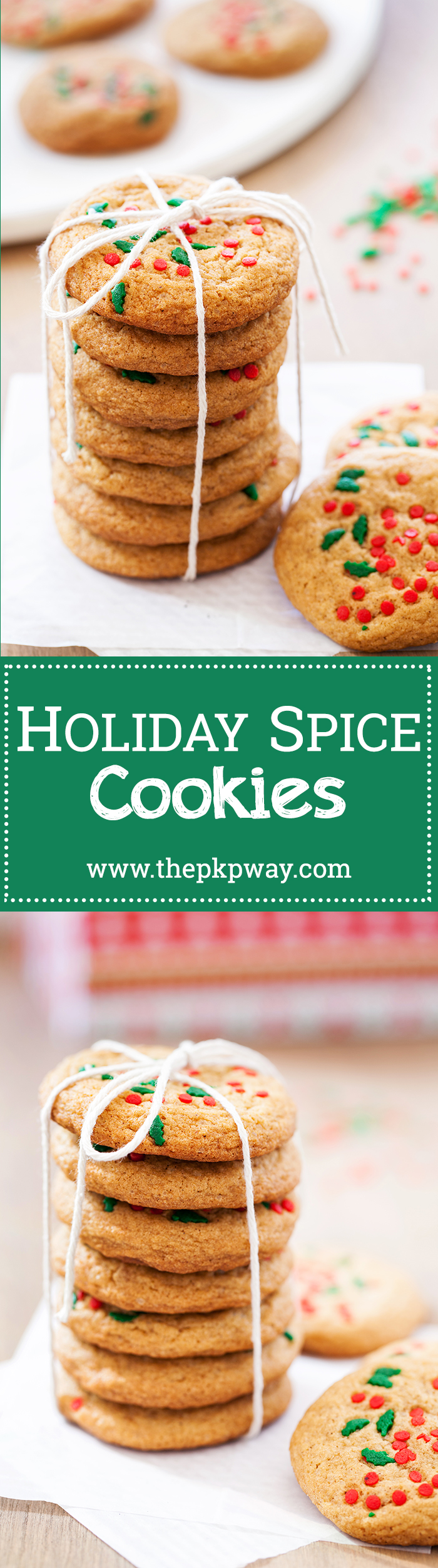 Awaken your holiday taste buds with these holiday spice cookies!