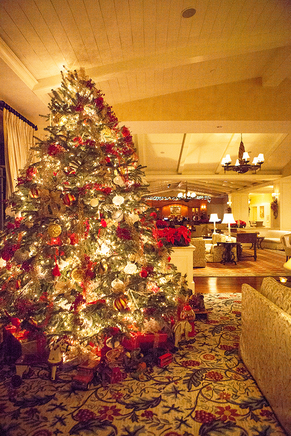 Christmas Decorations at Montage Laguna Beach