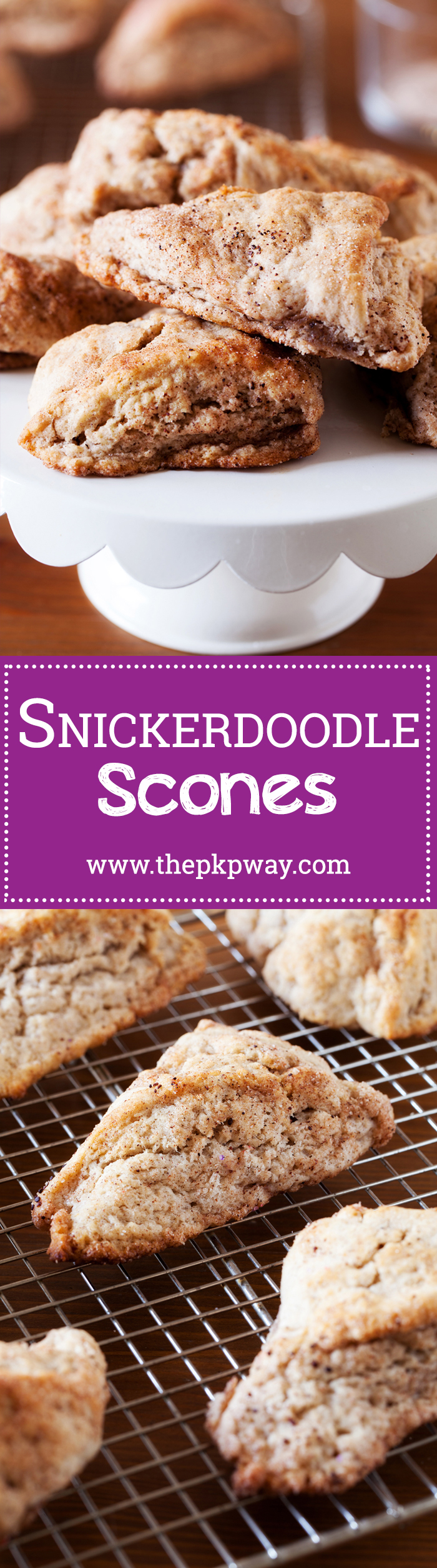 Snickerdoodle Scones - A Year Round Treat for Snickerdoodle Lovers!