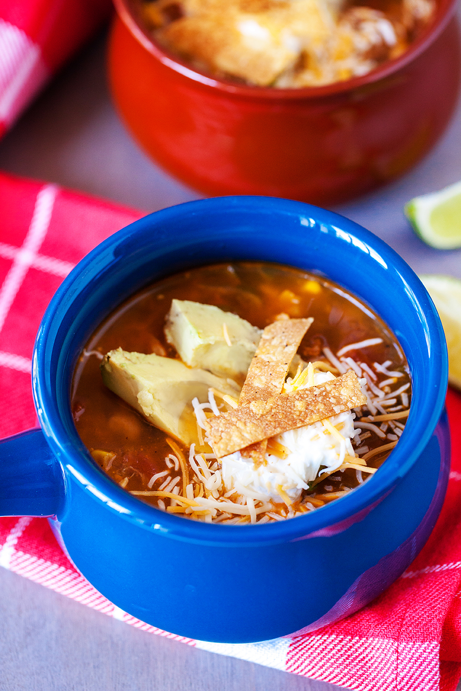 Chicken Tortilla Soup - One batch is not enough!