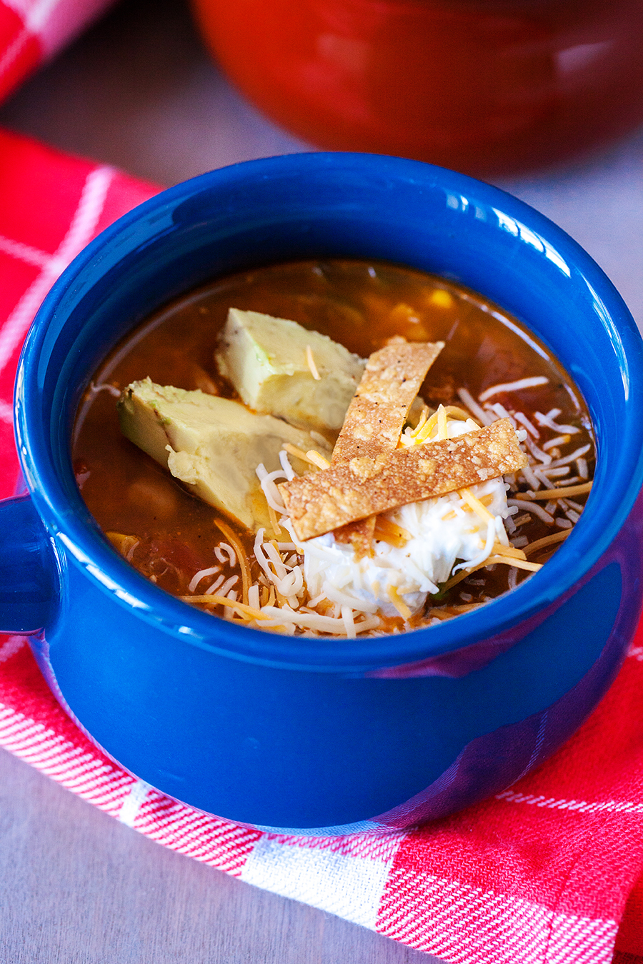 Chicken Tortilla Soup - One batch is not enough!