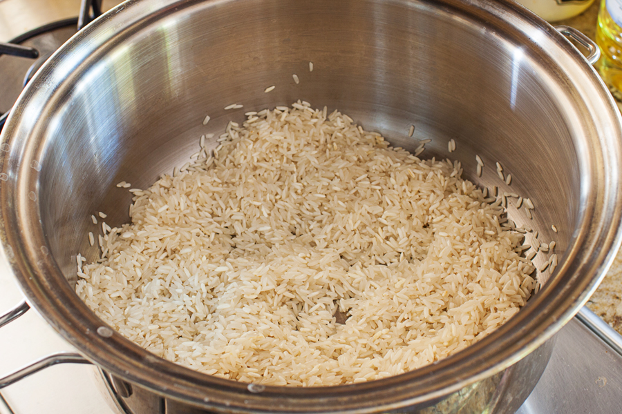 Authentic Restaurant Style Mexican Rice ready in 25 minutes! Or, 7 minutes when using my shortcut!