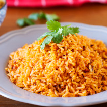 Restaurant Style Mexican Rice. Why settle for just a scoop as a side when you can make an entire pot of Mexican rice at home?