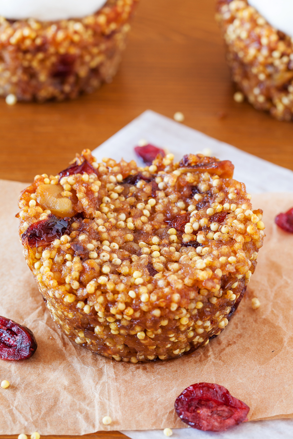 These gluten-free, mighty, and delicious apple breakfast cupcakes with caramel “frosting” will start your day on the right foot. #IDSimplyPure #ad