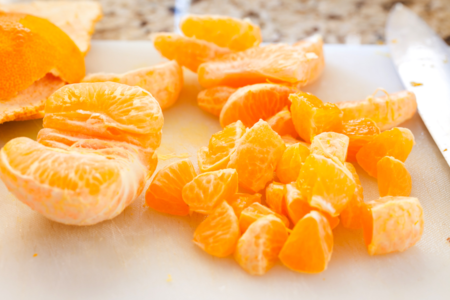 A triple punch of Ojai Pixie tangerines make the chard in this salad taste like tangerines in leafy green form. With a myriad of textures from millet and avocado, and a dressing that tastes like liquid candy, this salad is a yummy way to get more leafy greens into your diet. 