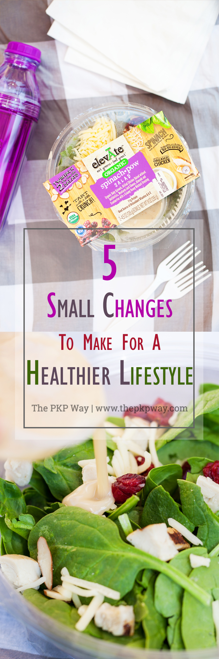 A healthier life doesn’t have to be hard. You’re on your way with these 5 Small Changes to make for a Healthier Lifestyle.