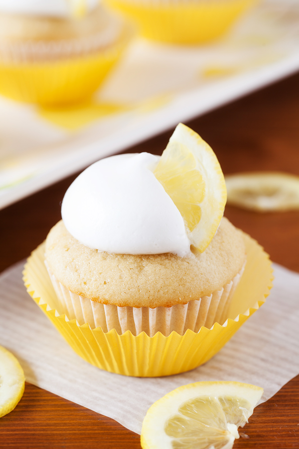 These Lemon Meringue Cupcakes are moist, have a tightly packed crumb, a punch of lemony flavor, and are topped with a light and fluffy lemon meringue icing. Perfect for celebrations and gatherings during these warmer months.