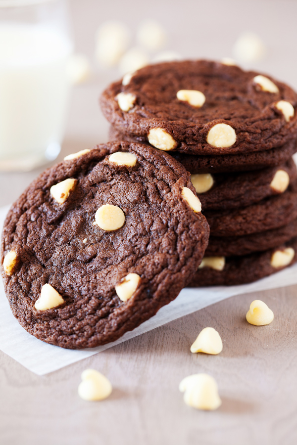 These Chocolate Cookies are soft and chewy and with just one Chocolate Cookie Dough, you can make three kinds of cookies!