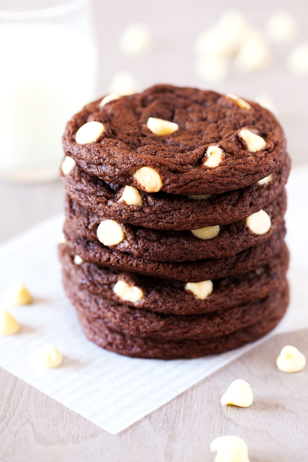 These Chocolate Cookies are soft and chewy and with just one Chocolate Cookie Dough, you can make three kinds of cookies!