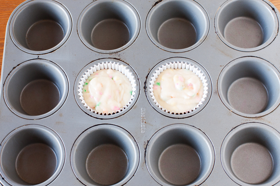 These Funfetti Cupcakes for Two are soft, fluffy, and perfect for moments when you just have to have a cupcake! Enjoy one and share the other (or save it for later).