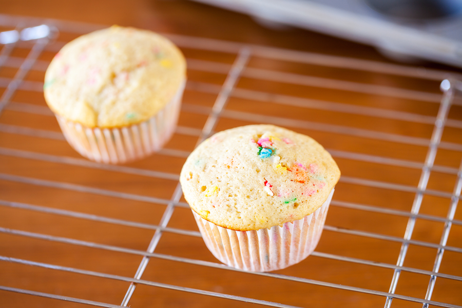 These Funfetti Cupcakes for Two are soft, fluffy, and perfect for moments when you just have to have a cupcake! Enjoy one and share the other (or save it for later).