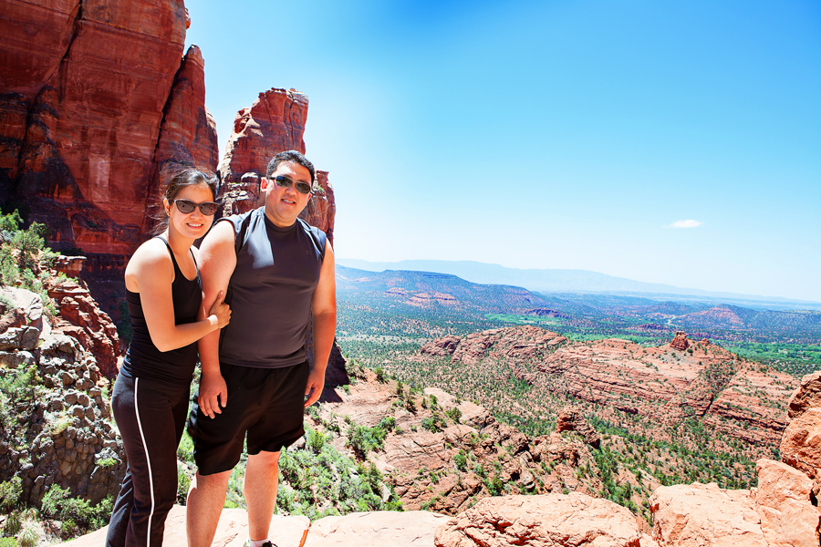 A day of Hiking in Sedona, Arizona - where to stop and which trails to hike. 