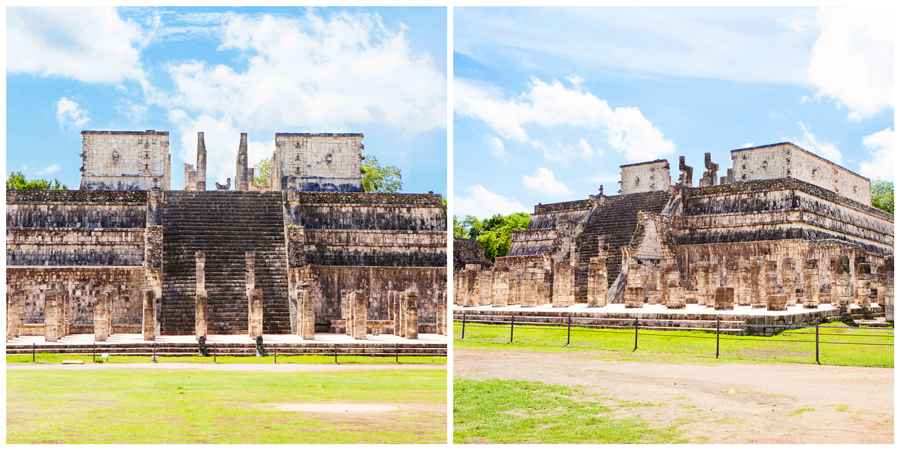 A glimpse into Chichén Itzá (Chichen Itza), an ancient Mayan town in Yucatán, Mexico.