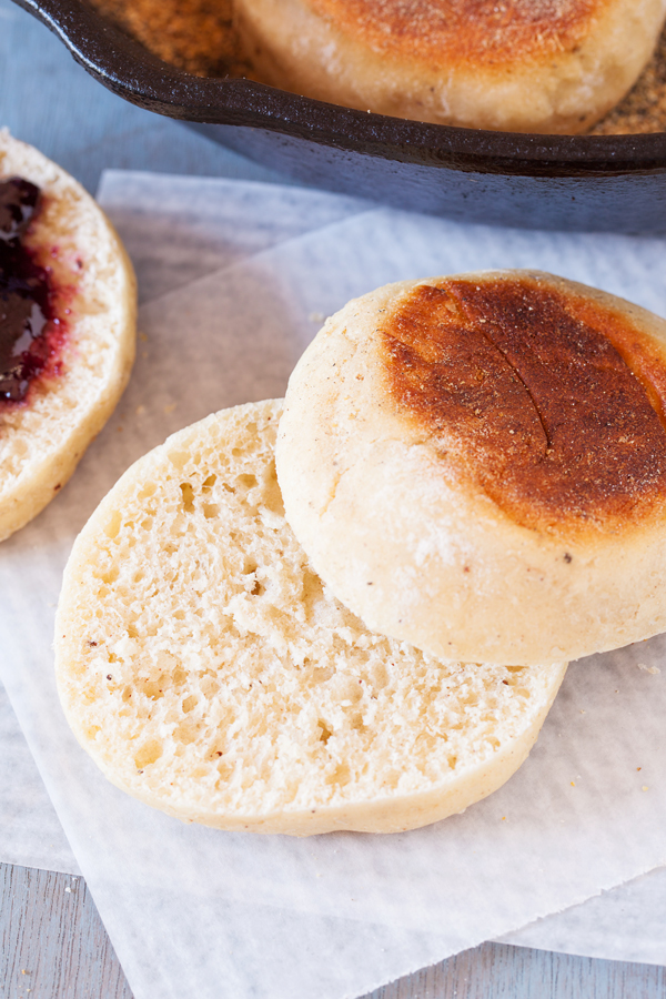 These Sourdough English Muffins are made using sourdough starter discard for the freshest and most divine English muffin you’ve ever had!