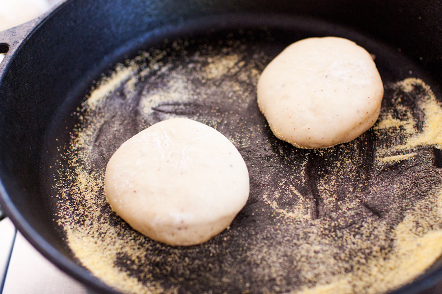 These Sourdough English Muffins are made using sourdough starter discard for the freshest and most divine English muffin you’ve ever had!