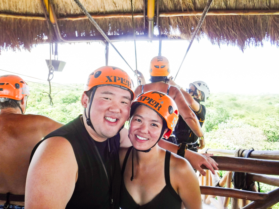 A day of fun at Xplor Park in Playa del Carmen, Mexico.