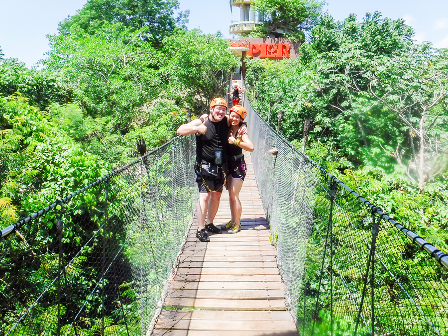 A day of fun at Xplor Park in Playa del Carmen, Mexico.