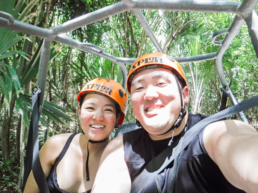 A day of fun at Xplor Park in Playa del Carmen, Mexico.