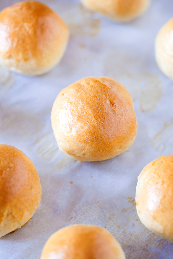 These Homemade White Bread Rolls will trump any store-bought dinner rolls.