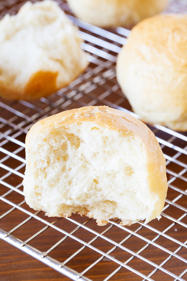 These Homemade White Bread Rolls will trump any store-bought dinner rolls.