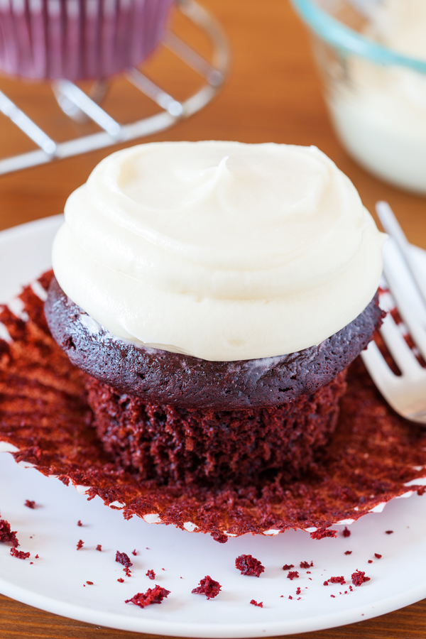 These chocolatey and soft Red Velvet Cupcakes for Two are perfect for you and your bestie. With a dollop of creamy and tangy Cream Cheese Frosting, you’ll be friends for life!