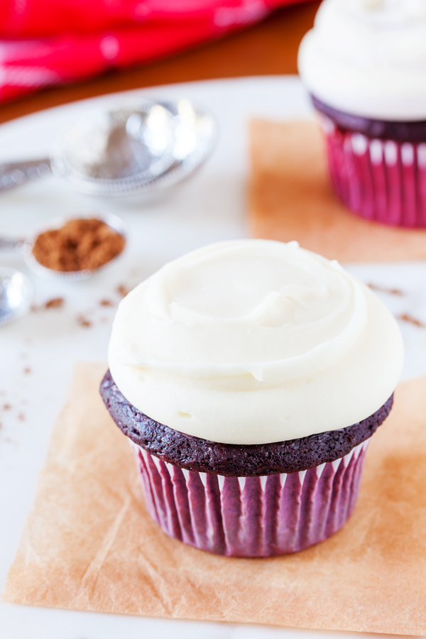 These chocolatey and soft Red Velvet Cupcakes for Two are perfect for you and your bestie. With a dollop of creamy and tangy Cream Cheese Frosting, you’ll be friends for life!