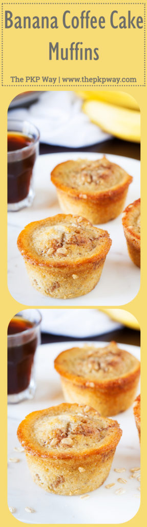 Banana Coffee Cake Muffins - The PKP Way