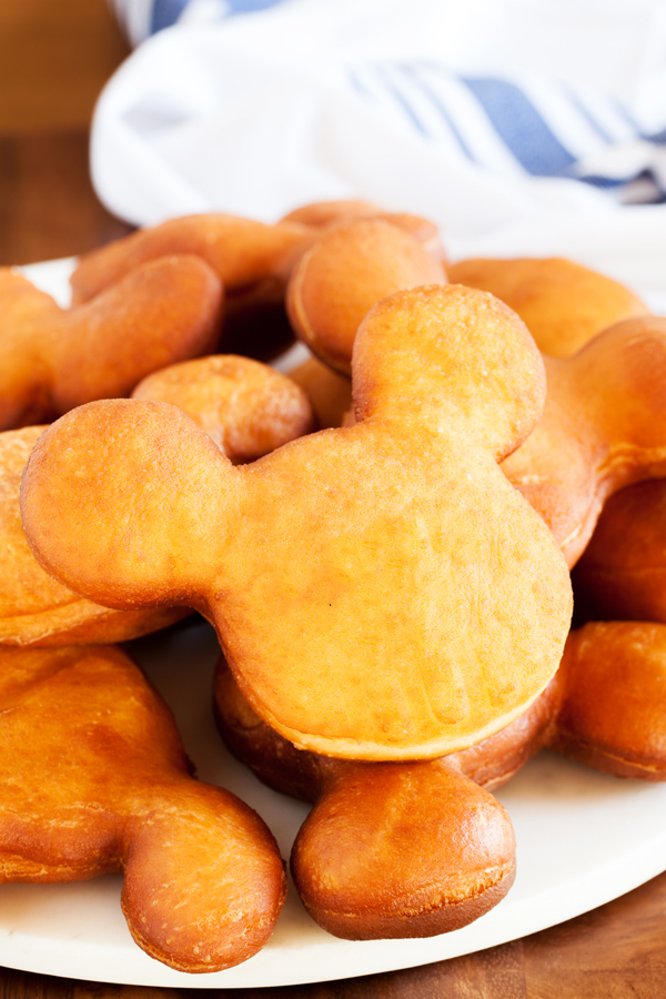 Disneyland Mickey Mouse Beignets are a must on every Disneyland trip and now you can make them at home with the original recipe and my tips for success!