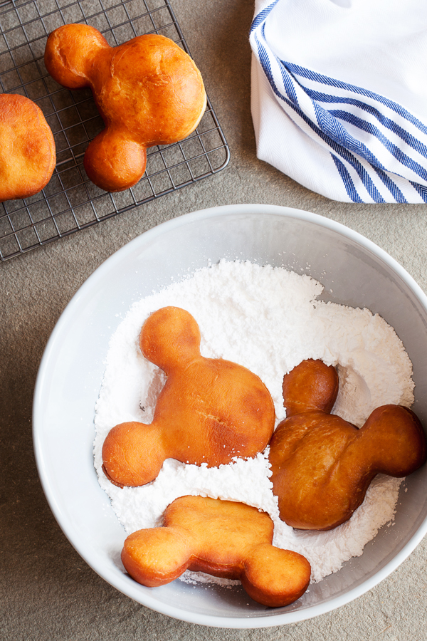 Disneyland Mickey Mouse Beignets are a must on every Disneyland trip and now you can make them at home with the original recipe and my tips for success!