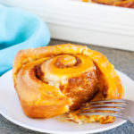 Pumpkin Cinnamon Rolls - The only pumpkin dessert you need to make this season.