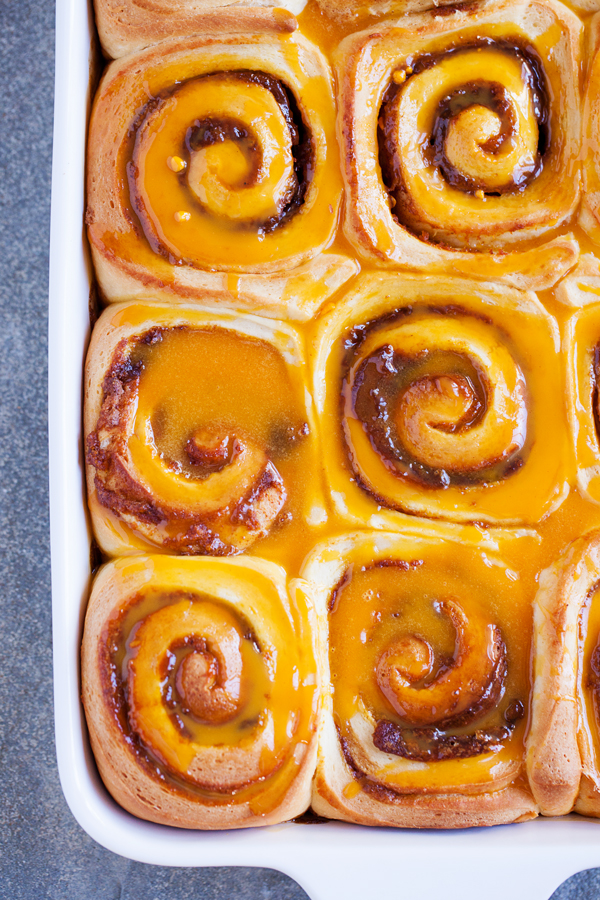 Pumpkin Cinnamon Rolls - The only pumpkin dessert you need to make this season.