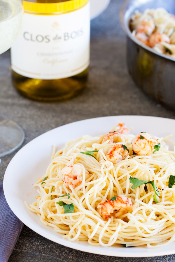 Tossed in a light wine sauce and sprinkled with succulent langostino tail, this Angel Hair with Langostino Tail Sauce makes a festive addition to any holiday table.