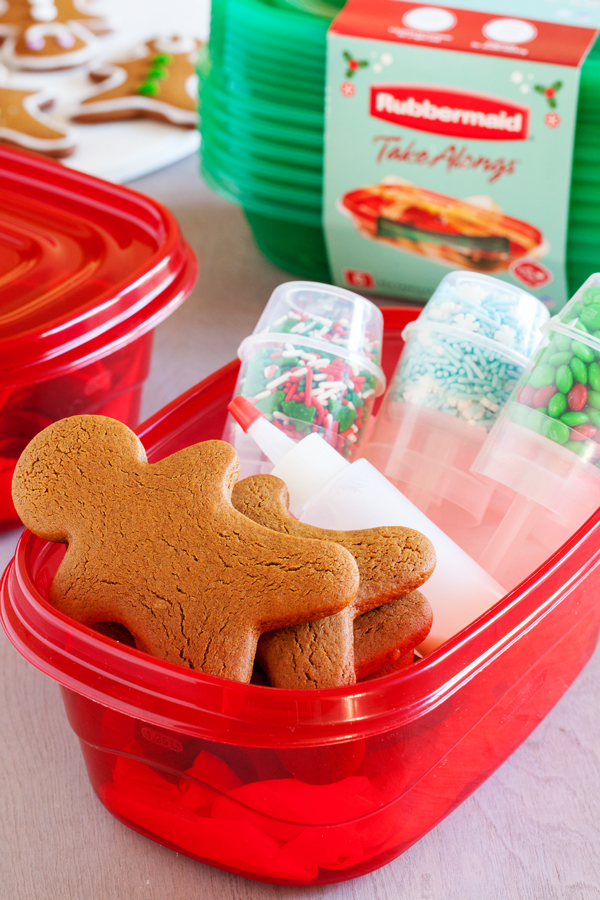 Gingerbread Men Cookie Decorating Kits make cute packages that anyone will be thrilled to receive!