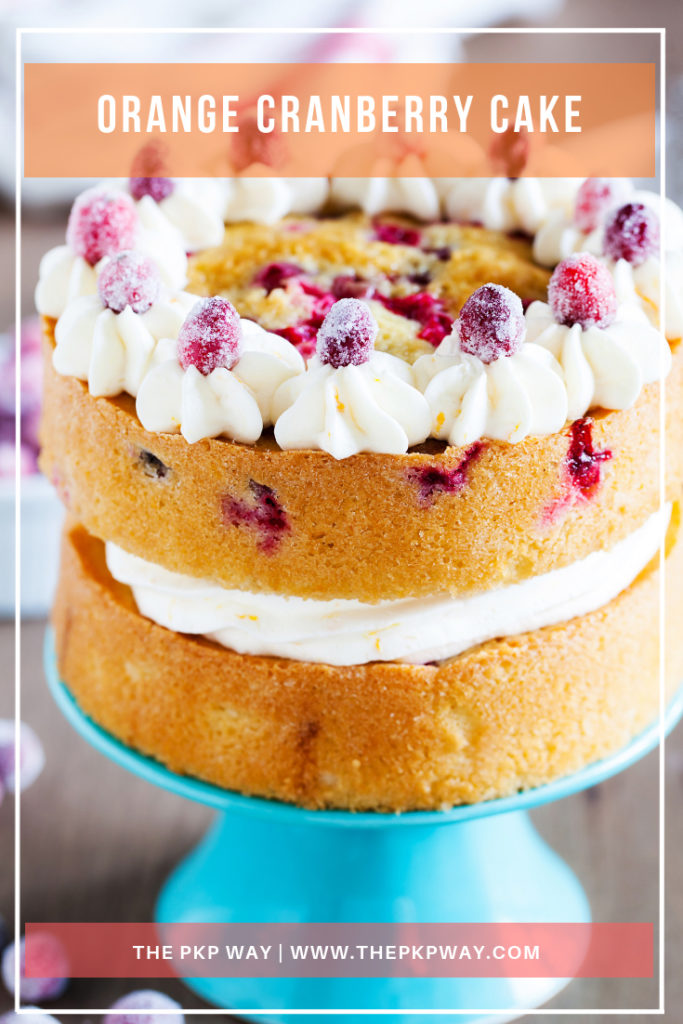 Infused with orange flavor and studded with juicy cranberries, this Orange Cranberry Cake is the perfect festive dessert for your Thanksgiving and holiday tables.