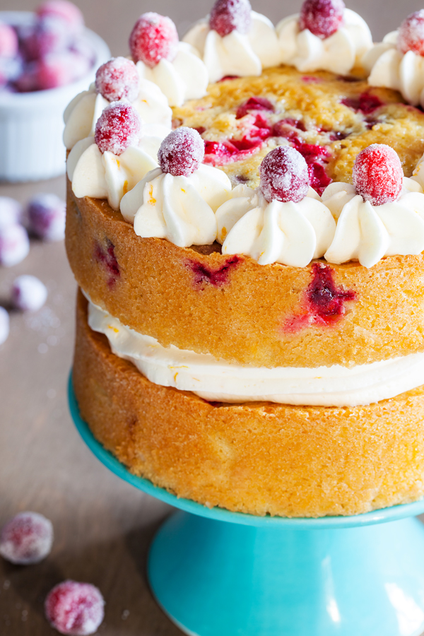 Infused with orange flavor and studded with juicy cranberries, this Orange Cranberry Cake is the perfect festive dessert for your Thanksgiving and holiday tables.